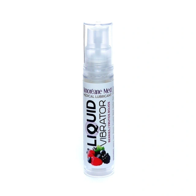 Wibrator w płynie Liquid Vibrator Berries 10ml Amoreane | 100% ORYGINAŁ| DYSKRETNA PRZESYŁKA